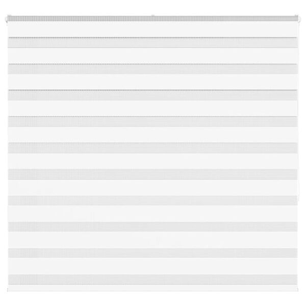 vidaXL Zebra senčilo bela 165x150 cm tkanina &scaron;irina 160,9cm poliester