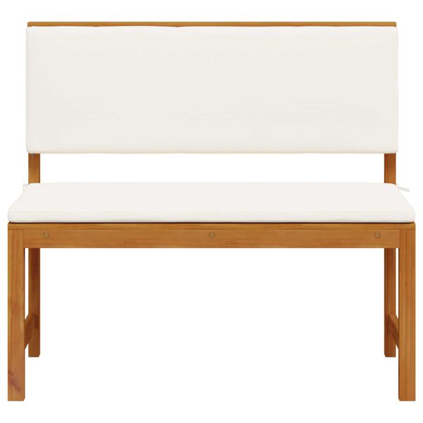 vidaXL Vrtna klop Rjava 100 x 50 x 91cm Trden akacijev les