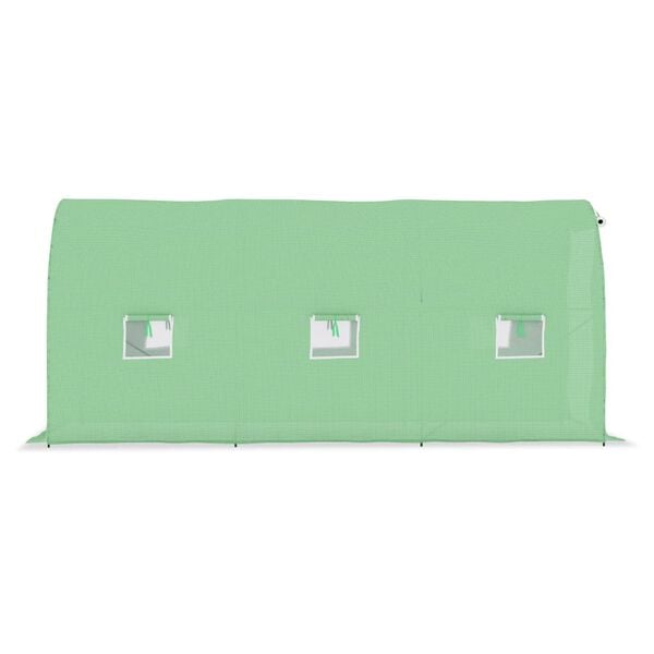 vidaXL Rastlinjak 9 m² 4,5x2x2 m