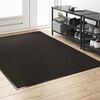 vidaXL Doormat Črna 120 x 180 cm 100% poliamid