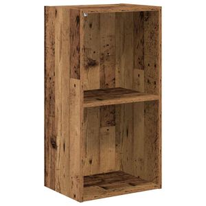 vidaXL Knjižna omara starinski les 40x30x77 cm inženirski les