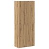 vidaXL Pisarni&scaron;ka omara Umetni hrast 60 x 32 x 152,5 cm Inženirski les