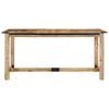 vidaXL Jedilna miza 160x80x75 cm trden mangov les