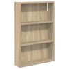vidaXL Kopalna stenska omarica Sonoma hrast 40 x 10 x 60,5 cm