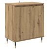 vidaXL Strani &scaron;al Umetni hrast 60 x 35 x 70 cm Konstruiran les