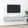 vidaXL TV omarica 2 kosa siva sonoma 60x31x25,5 cm inženirski les
