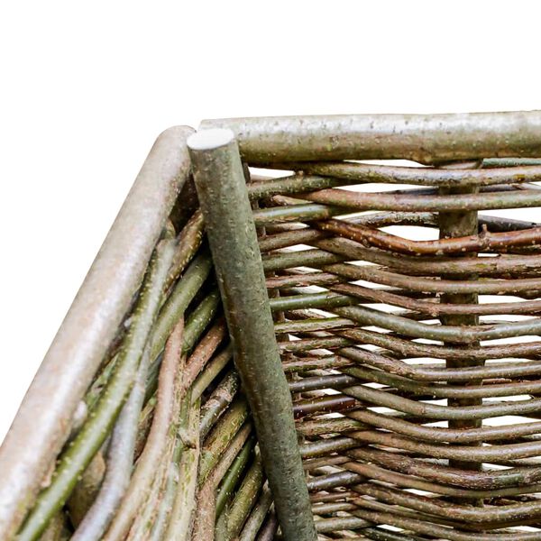 vidaXL Visoka greda 120x40x80 cm iz lesa leske