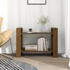 vidaXL Knjižna omara/pregrada medeno rjava 80x35x56,5 cm trden les