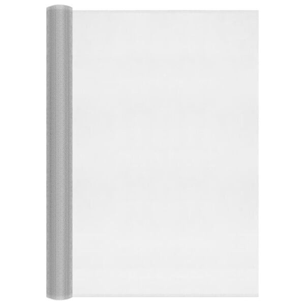 vidaXL Aluminijasta mreža 80x2000 cm srebrna