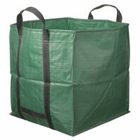 Nature Vrtna vreča za odpadke kvadratna zelena 148 L
