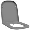 vidaXL Pokrivalo za strani&scaron;če Siva 47,5 x 35 x 3,6 cm Duroplast