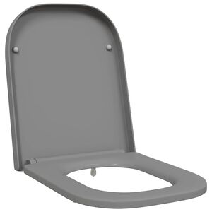 vidaXL Pokrivalo za strani&scaron;če Siva 47,5 x 35 x 3,6 cm Duroplast