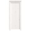 vidaXL Komoda bela 83x41,5x100 cm trdna borovina