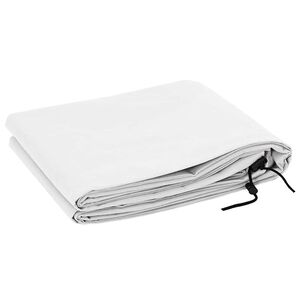 vidaXL Pokrovni flis za za&scaron;čito rastlin pred zmrzaljo 5 pcs Bela