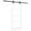 vidaXL Drsna vrata ORKDAL 86 x 198,5 cm Trden borov les in steklo