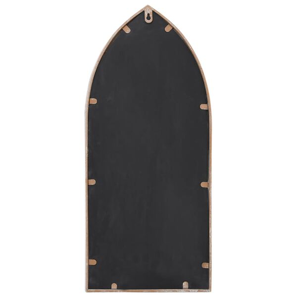 vidaXL Ogledalo peščeno 70x30 cm železno za notranjo uporabo