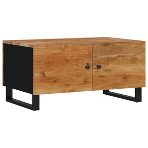 vidaXL Klubska mizica 80x50x40 cm trden akacijev les in inženirski les