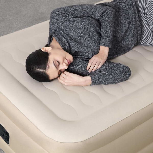 Bestway Fortech napihljiva postelja z AC tlačilko velikost Twin