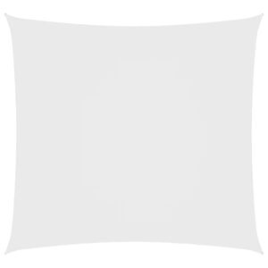 vidaXL Senčno jadro oksford blago kvadratno 2x2 m belo