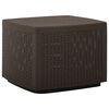vidaXL Vrtna miza mocha 53x53x40 cm plastika