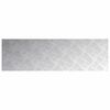 vidaXL Stopnice Pravokotna 2 pcs srebrna 100 x 30 cm Aluminij