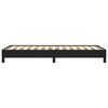 vidaXL Posteljni okvir črn 80x200 cm umetno usnje