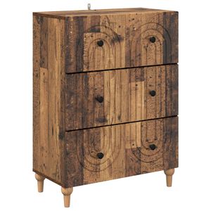 vidaXL Predalna omara Star les 66 x 34,5 x 90 cm Inženirski les