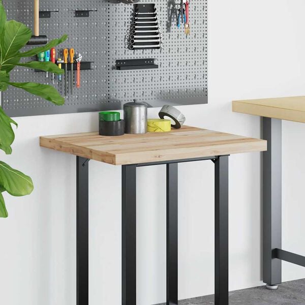 vidaXL Mizna plo&scaron;ča neobdelana 100x60x4 cm trden akacijev les