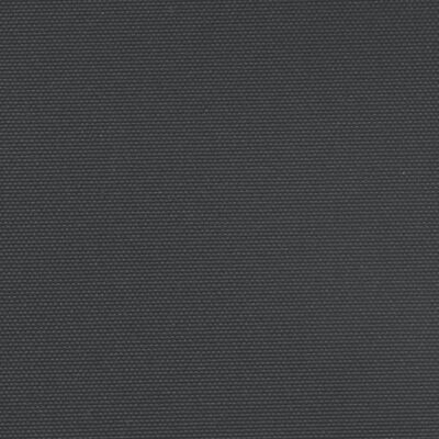vidaXL Zložljiva stranska tenda črna 220x600 cm