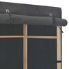 vidaXL Garderobna omara iz blaga 79x40x170 cm siva