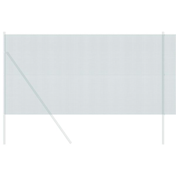 vidaXL Ograja z varjeno žico Zelena 0.6 x 10 m