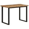vidaXL Jedilna miza 110x55x75 cm trden mangov les