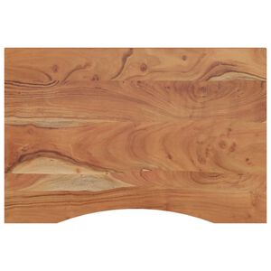 vidaXL Mizna plo&scaron;ča 100x60x2,5 cm pravokotna trden akacijev les