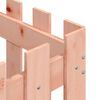 vidaXL Vrtno korito z ograjico 50x50x50 cm trden les douglas