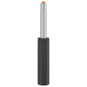 vidaXL Plinski valj pisarni&scaron;kega stola Črna 261-351 mm elezo