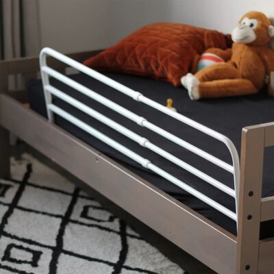 A3 Baby &amp; Kids Nastavljiva varnostna ograja za posteljo Trombone bela