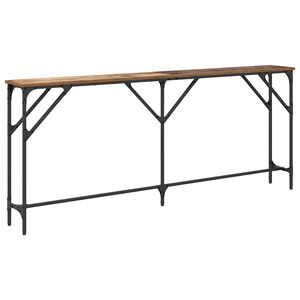 vidaXL Konzolna miza Star les 180 x 23 x 75 cm