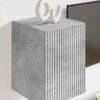 vidaXL TV stenska omara Beton 30 x 31 x 40 cm Konstruiran les