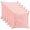 vidaXL Prevleka za blazino 6 kos HOUTEN Roza 55 x 55 cm Flanel