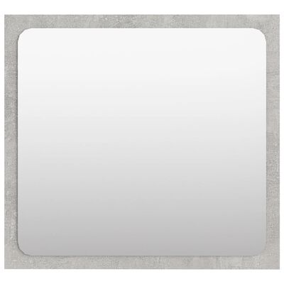 vidaXL Kopalniško ogledalo betonsko sivo 40x1,5x37 cm iverna plošča
