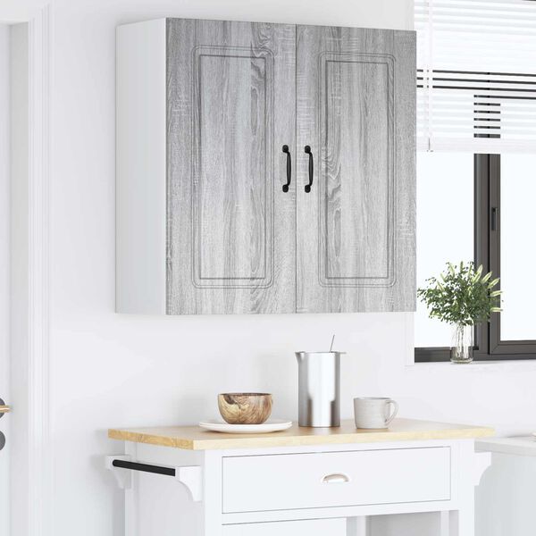 vidaXL Kuhinjski element Kalmar Siva Sonoma 80 x 31 x 80 cm