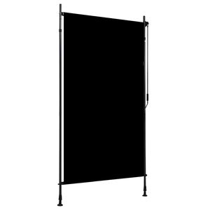 vidaXL Zunanje rolo senčilo 120x270 cm antracitno