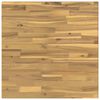 vidaXL Pravokotna miza 60 x 60 x 3,2 cm Kvadrat Masiven les akacije