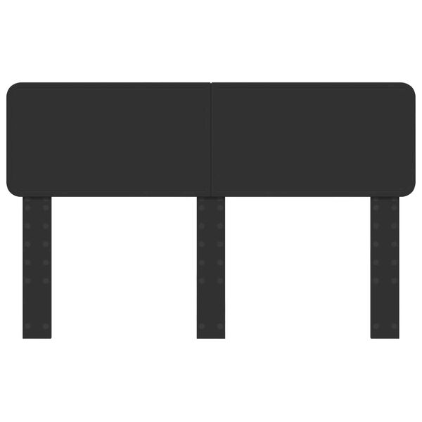 vidaXL Vzglavje Črna Orehovina 90 cm Konstruiran les