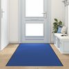 vidaXL Doormat Drugo Modra in črna 120 x 400 cm Poliamid in PVC