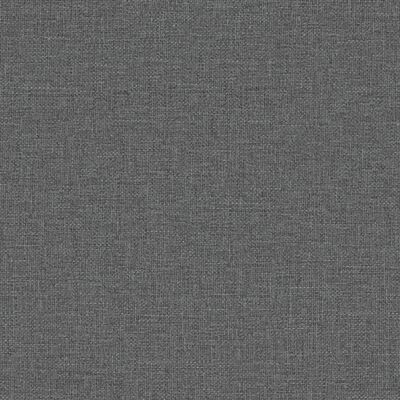 vidaXL Jedilni stol temno siv 54x56x96,5 cm blago