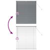 vidaXL Venecijanske žaluzije Temno siva 130 x 110 cm Aluminij