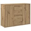 vidaXL Komoda artisian hrast 88x30x64 cm inženirski les