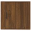 vidaXL Stenska nočna omarica 2 kosa rjavi hrast 50x30x47 cm