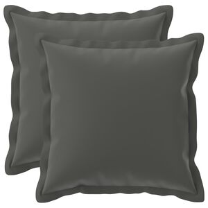 vidaXL Prevleka za blazino 2 kos HOUTEN Antracit 30 x 30 cm Poliester